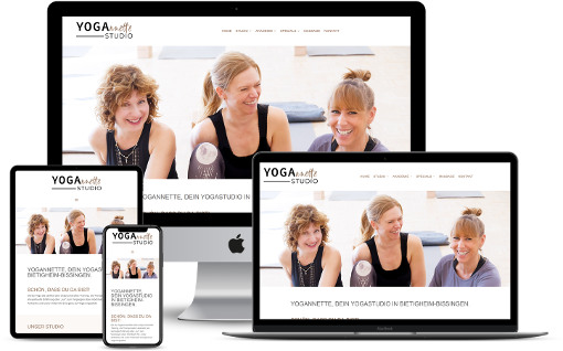 Webdesign Yogastudio Yogalehrer Yoga