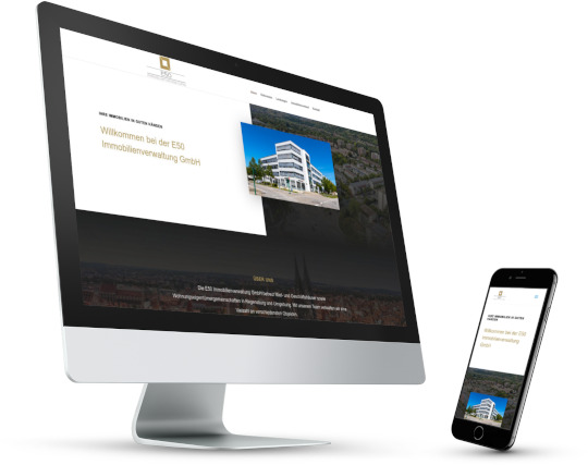 Kreatives Webdesign kreative Websites Immobilienverwaltung